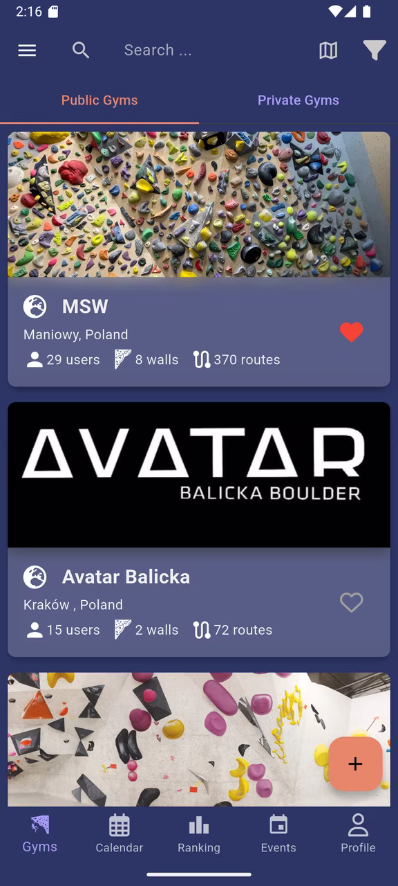 App screen 1